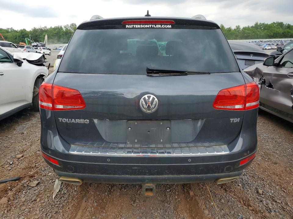 2012 Volkswagen Touareg VIN WVGEK9BP0CD006727 COPART salvage auction — MINOR DENT/SCRATCHES, NJ - CERTIFICATE OF TITLE, sold $1,050 on 2026-07-02 (photo 6)
