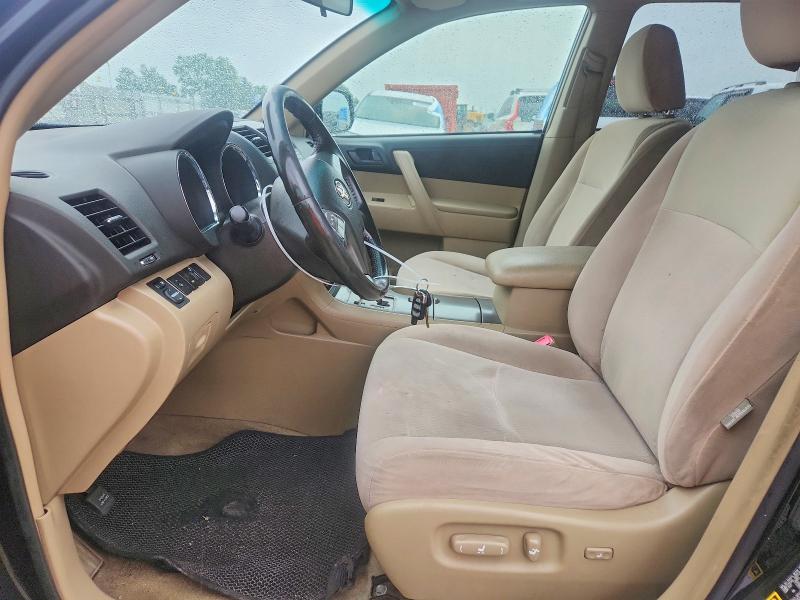 2009 Toyota Highlander VIN JTEES41A192130168 COPART salvage auction — FRONT END, In - Certificate Of Title, sold $1,950 on 2026-07-10 (photo 7)