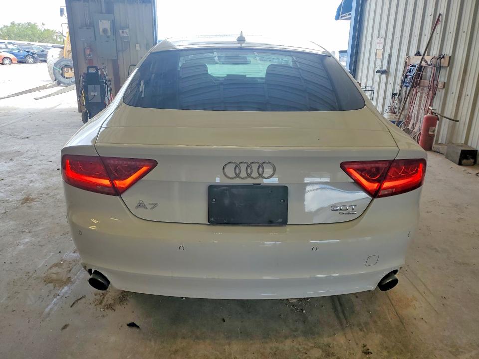 2014 Audi A7 VIN WAUWGAFC5EN079850 COPART salvage auction — FRONT END, Tx - Certificate Of Title, sold $1,450 on 2026-07-17 (photo 6)