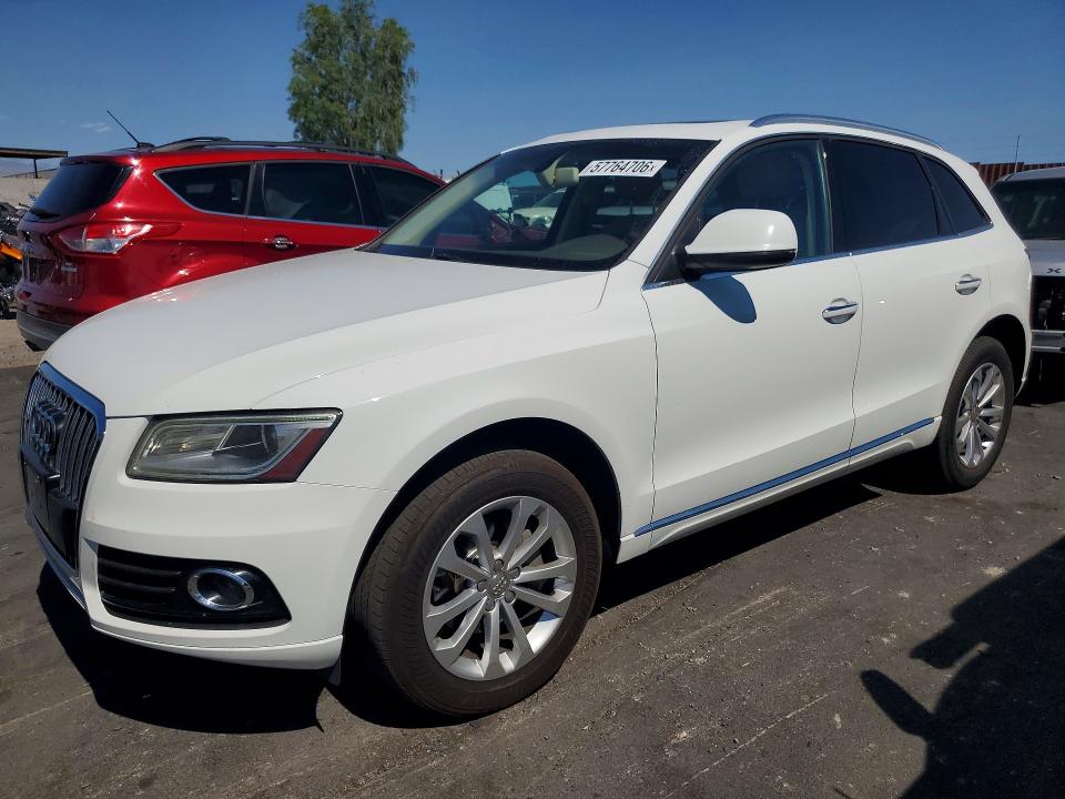 2015 Audi Q5 VIN WA1CFAFP1FA039876 COPART salvage auction — MINOR DENT/SCRATCHES, Ca - Certificate Of Title, sold $1,250 on 2026-07-22 (photo 1)