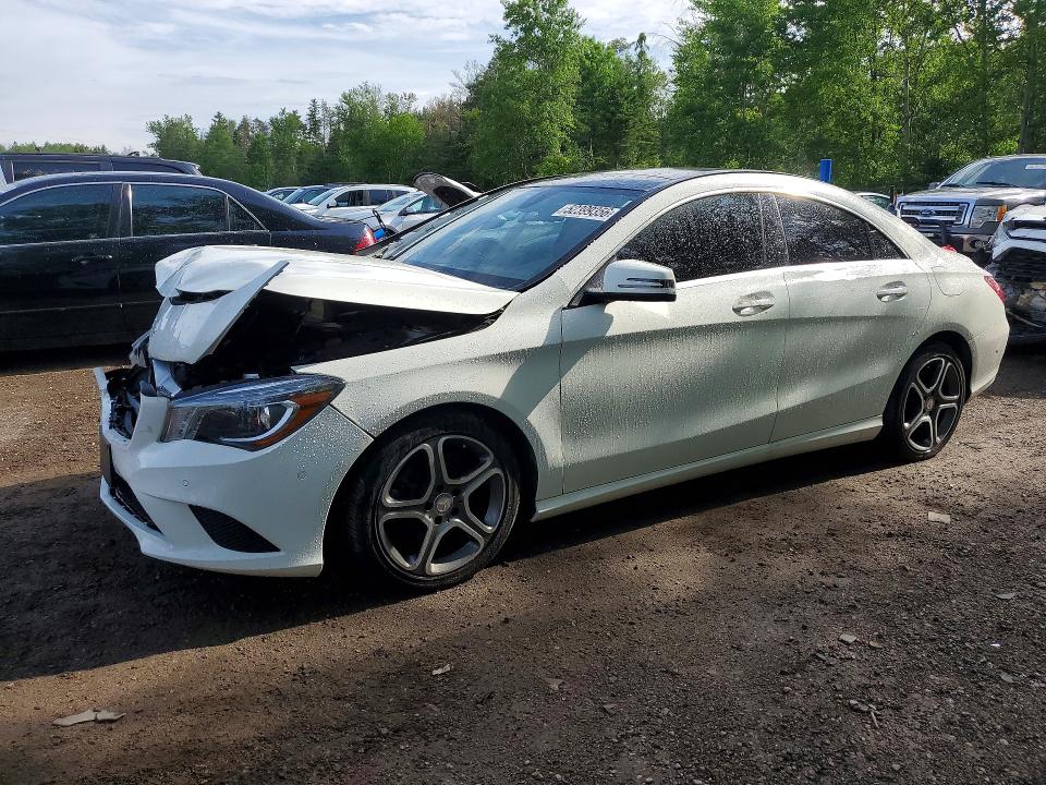 2015 Mercedes-benz Cla-klasse VIN WDDSJ4GB3FN207861 COPART salvage auction — FRONT END, On - Permit Salvage, sold $200 on 2026-07-30 (photo 1)