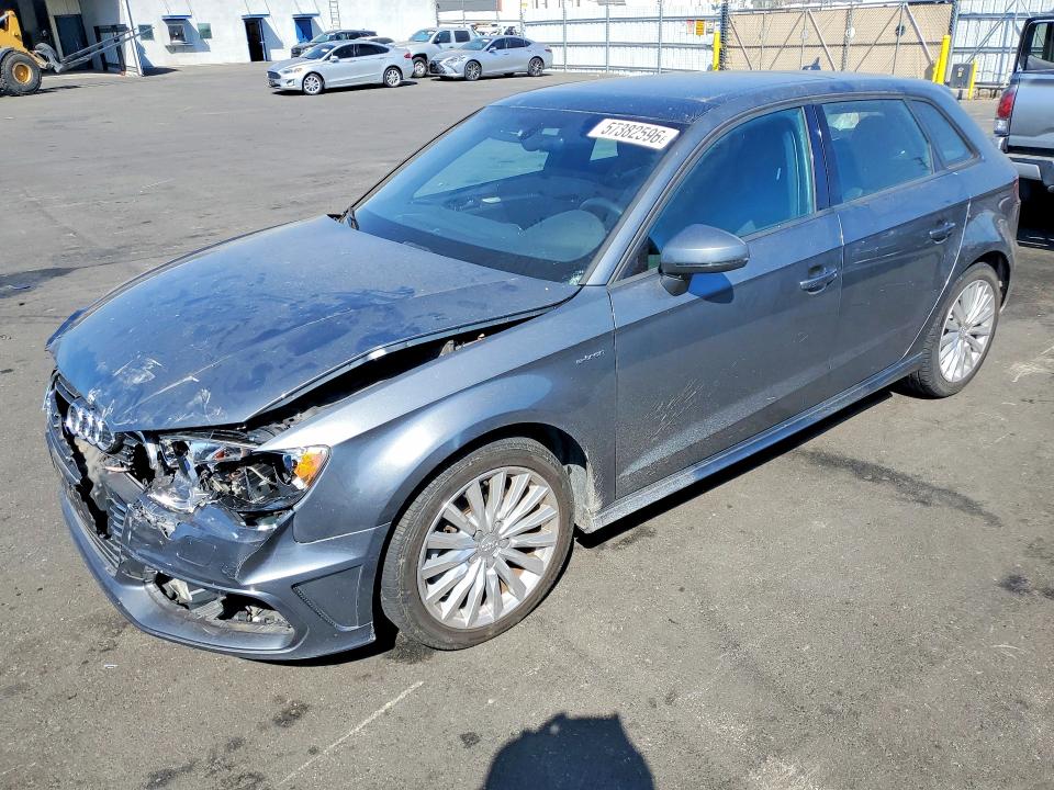 2016 Audi VIN WAUUPBFF0GA132827 COPART salvage auction — FRONT END, Ca - Salvage Certificate, sold $2,050 on 2026-07-13 (photo 1)