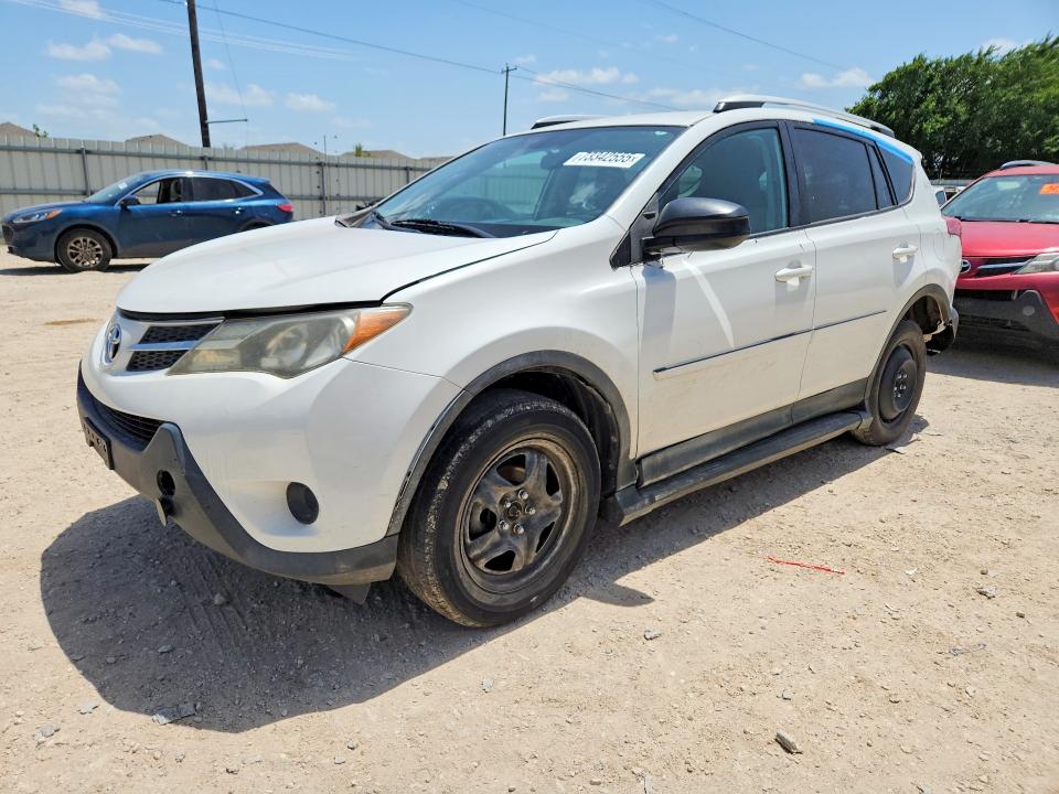 2014 Toyota Rav 4 VIN 2T3ZFREVXEW117196 COPART salvage auction — REAR END, Tx - Certificate Of Title (P), sold $3,500 on 2026-07-09 (photo 1)