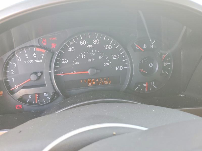 2006 Nissan Armada VIN 5N1AA08A46N702070 COPART salvage auction — FRONT END, Ca - Salvage Certificate, sold $575 on 2026-07-09 (photo 9)