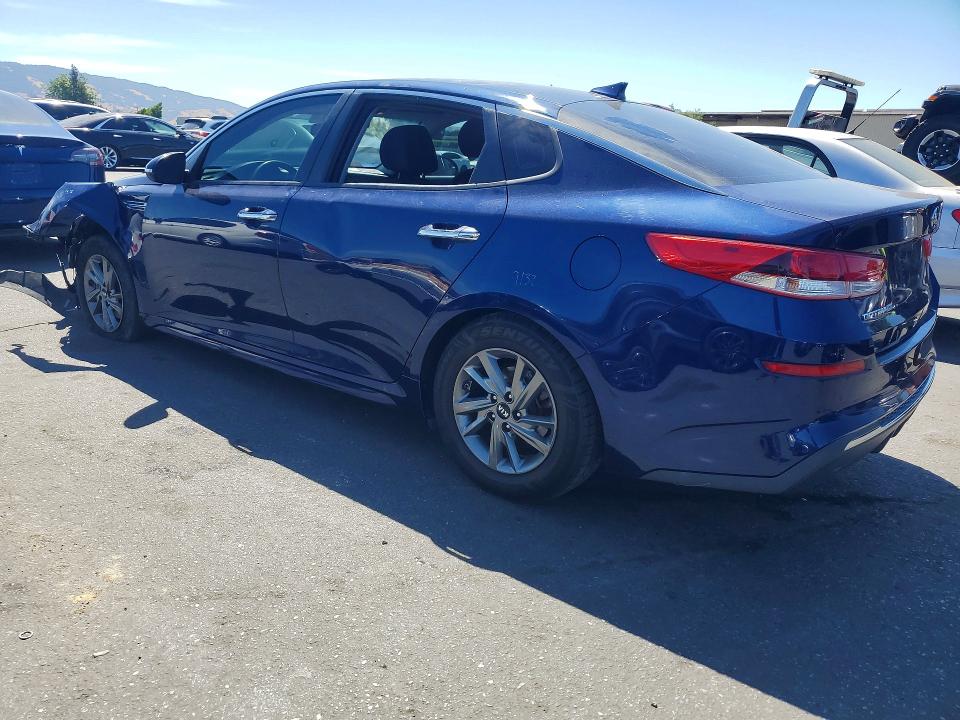 2019 Kia Optima VIN 5XXGT4L30KG333075 COPART salvage auction — FRONT END, CA - SALVAGE CERTIFICATE, sold $1,900 on 2026-07-14 (photo 2)