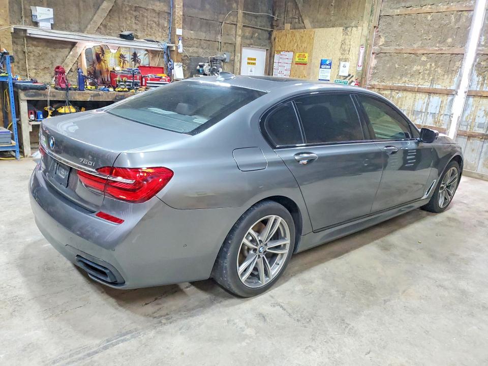 2016 BMW 7er VIN WBA7F2C58GG419079 COPART salvage auction — FRONT END, Mn - Cert Of Title-Salvage, sold $125 on 2026-07-21 (photo 3)