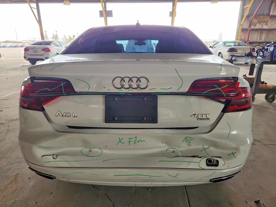 2018 Audi VIN WAU43AFD8JN000483 COPART salvage auction — REAR END, AZ - CERT OF TITLE - SALVAGE, sold $425 on 2026-07-27 (photo 6)
