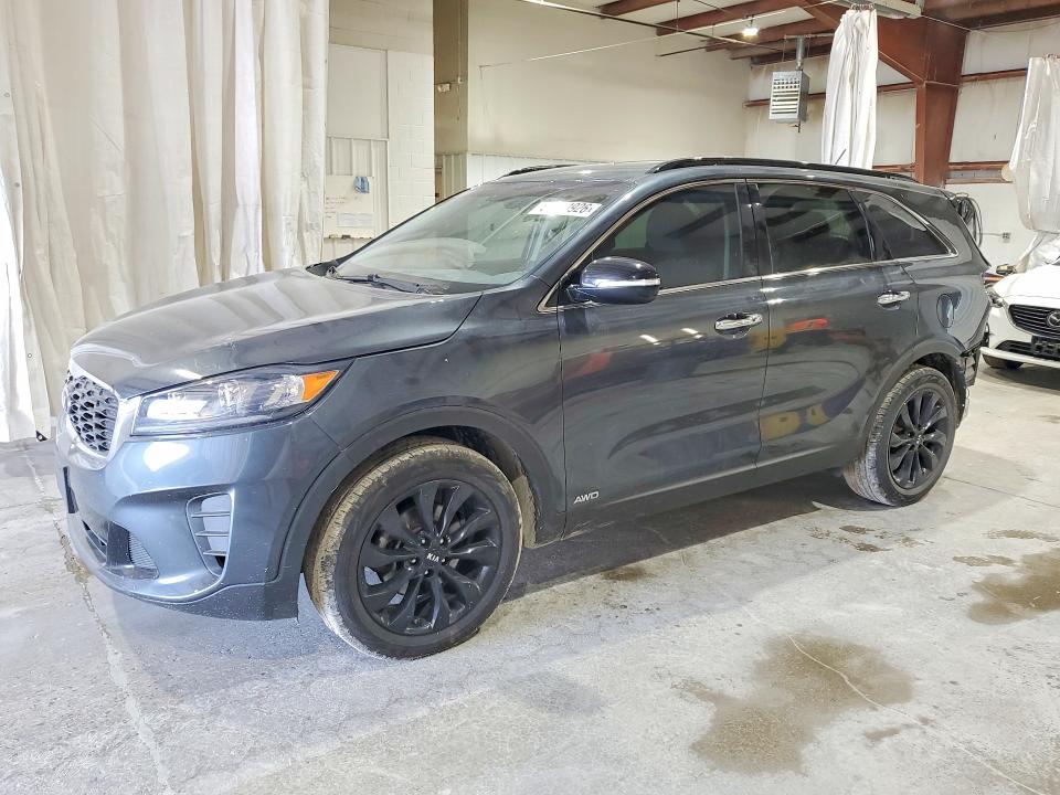2020 Kia VIN 5XYPGDA58LG683818 COPART salvage auction — REAR END, Ny - Mv-907A Salvage Certificate, sold $3,450 on 2026-07-19 (photo 1)