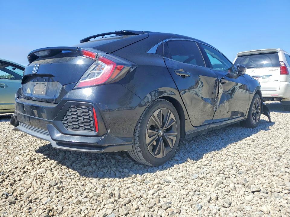 2017 Honda Civic VIN SHHFK7H51HU400223 COPART salvage auction — SIDE, CA - SALVAGE CERTIFICATE, sold $1,250 on 2026-07-09 (photo 3)