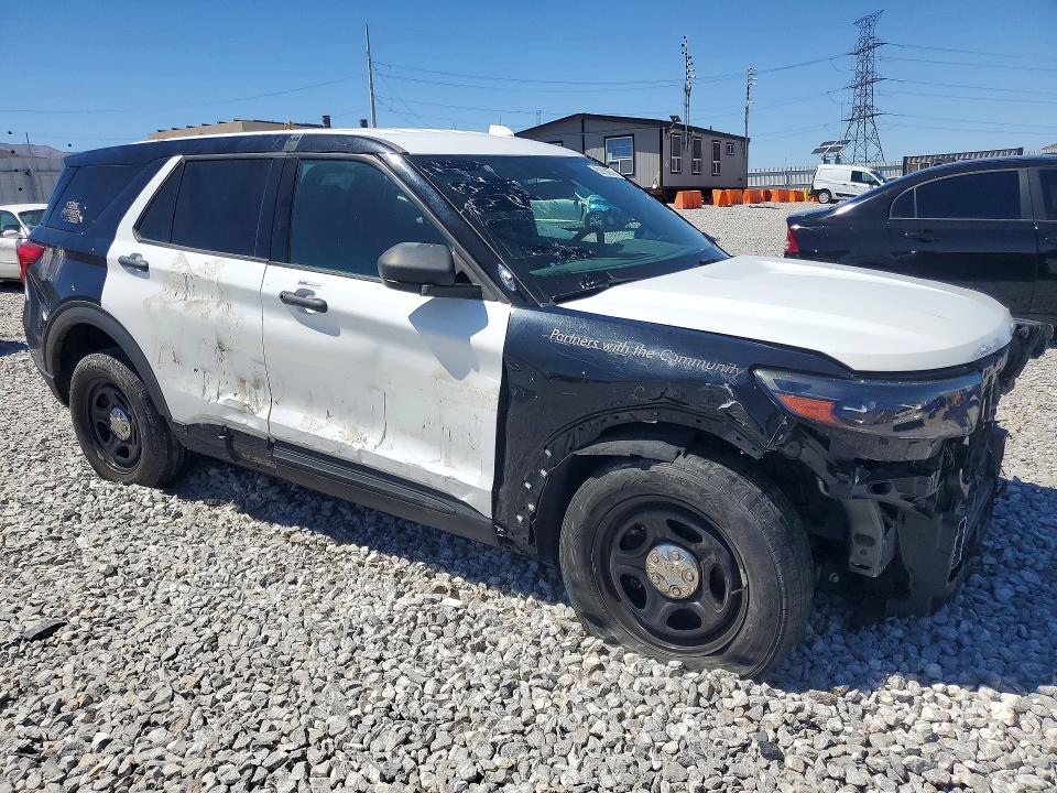 2022 Ford Explorer VIN 1FM5K8AB8NGA41002 COPART salvage auction — FRONT END, Nv - Certificate Of Title, sold $1,650 on 2026-07-22 (photo 4)
