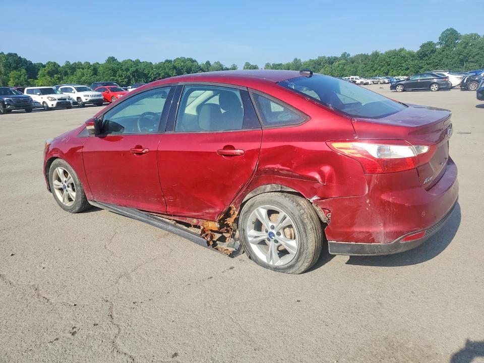 2014 Ford Focus VIN 1FADP3F20EL388849 COPART salvage auction — FRONT END, Pa - Certificate Of Salvage, sold $425 on 2026-07-02 (photo 2)