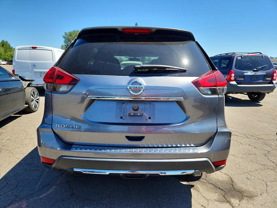 2018 Nissan Rogue VIN KNMAT2MTXJP619239 COPART salvage auction — FRONT END, Or - Salvage Title Certificate, sold $125 on 2026-07-27 (photo 6)