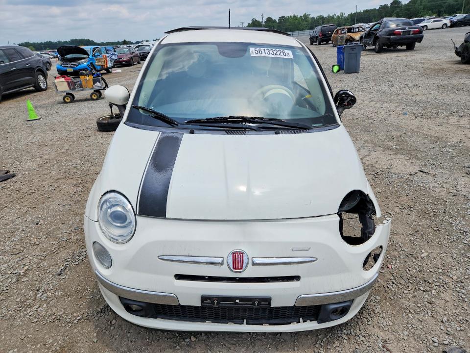 2015 Fiat VIN 3C3CFFCRXFT570810 COPART salvage auction — SIDE, Nc - Salvage Certificate Of Title, sold $225 on 2026-08-10 (photo 5)