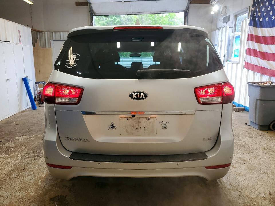 2016 Kia SEDONA VIN KNDMB5C16G6214771 COPART salvage auction — FRONT END, Me - Cert Of Title-Salvage Collisio, sold $2,450 on 2026-07-09 (photo 6)