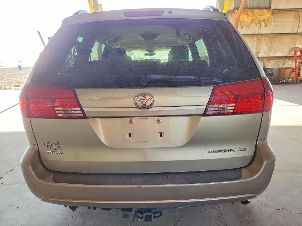 2005 Toyota Sienna VIN 5TDZA23CX5S224225 COPART salvage auction — NORMAL WEAR, AZ - CERTIFICATE OF TITLE (P), sold $475 on 2026-07-29 (photo 6)