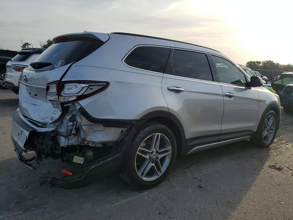 2017 Hyundai Santa fe VIN KM8SR4HF1HU209360 COPART salvage auction — REAR END, Fl - Cert Of Title Slvg Rebuildable, sold $3,250 on 2026-07-14 (photo 3)