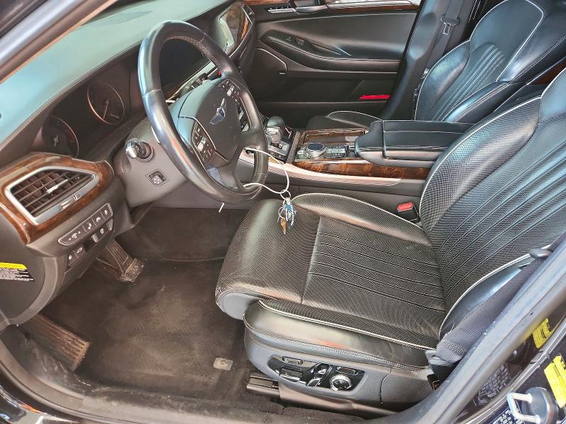 2018 Genesis G90 VIN KMHG54JH9JU042765 COPART salvage auction — SIDE, IL - CERTIFICATE OF TITLE, sold $3,500 on 2026-07-30 (photo 7)