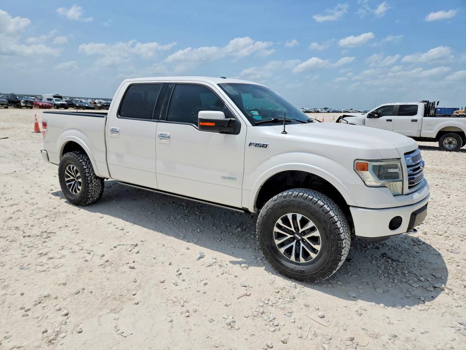 2014 Ford F-150 VIN 1FTFW1ET1EFB31945 COPART salvage auction — UNDERCARRIAGE, Tx - Salvage Vehicle Title, sold $5,200 on 2026-07-23 (photo 4)