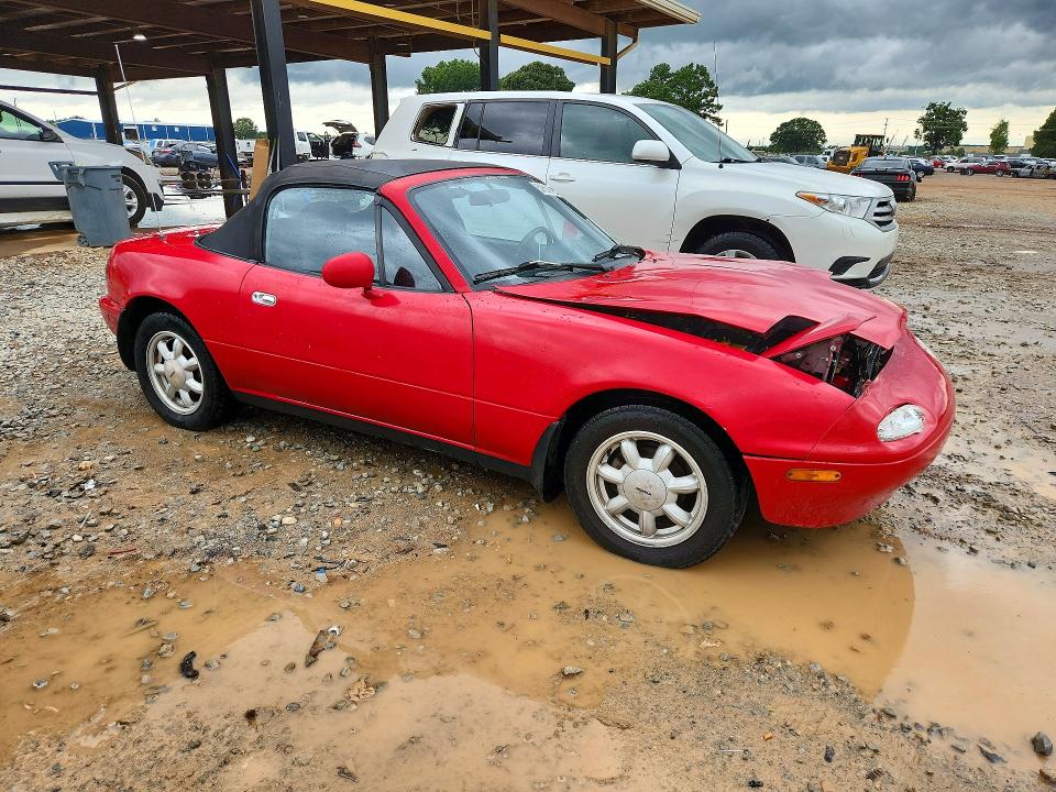 1991 Mazda Mx-5 miata VIN JM1NA3513M1241556 COPART salvage auction — FRONT END, AL - BILL OF SALE, sold $1,400 on 2026-07-15 (photo 4)