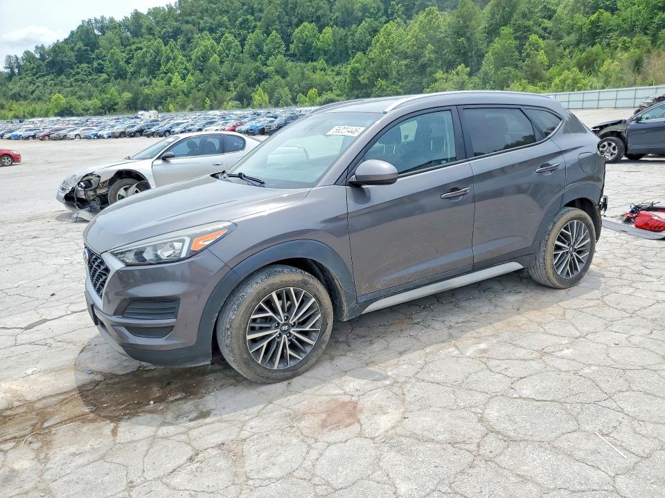 2020 Hyundai Tucson VIN KM8J33AL5LU175231 COPART salvage auction — REAR END, Oh - Cert Of Title-Salvage, sold $3,700 on 2026-07-16 (photo 1)