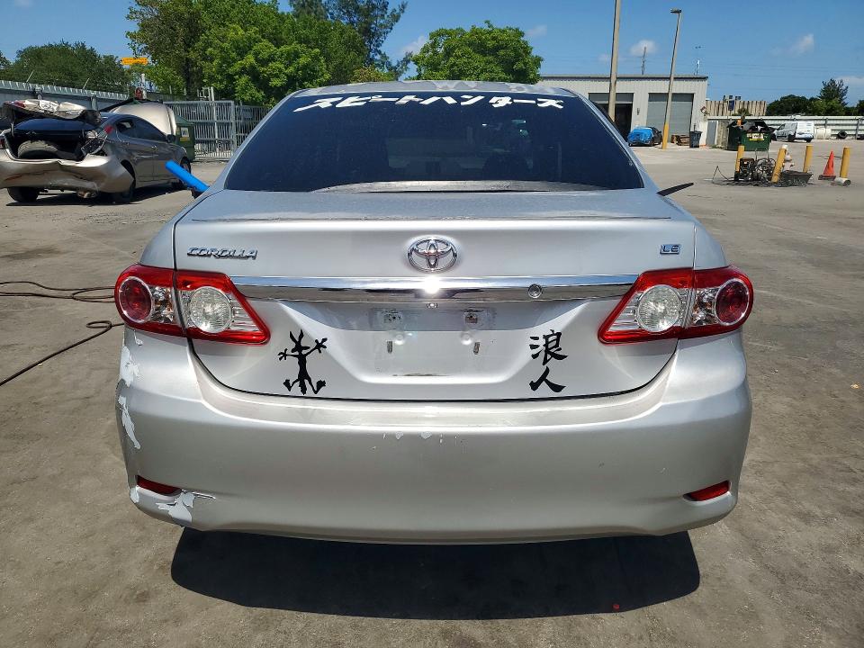 2011 Toyota Corolla VIN JTDBU4EEXB9158885 COPART salvage auction — SIDE, FL - CERT OF TITLE SLVG REBUILDABLE, sold $15 on 2026-07-29 (photo 6)