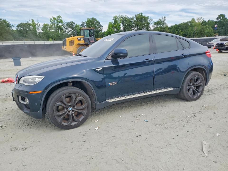 2014 BMW X6 VIN 5UXFG8C58EL592800 COPART salvage auction — SIDE, In - Certificate Of Title (P), sold $6,400 on 2026-07-08 (photo 1)