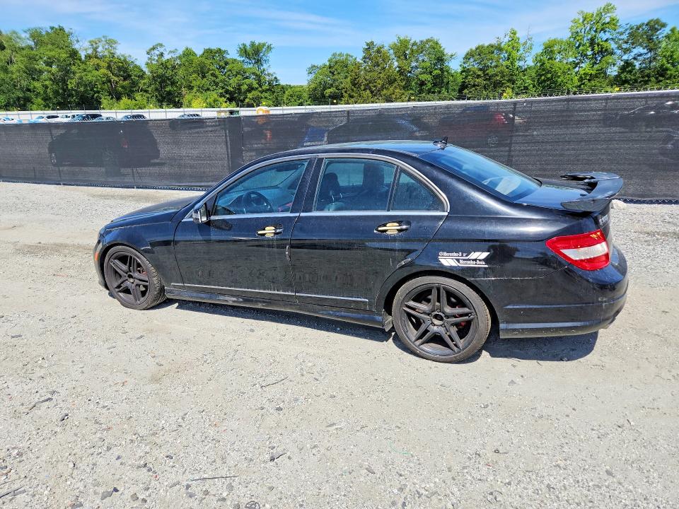 2010 Mercedes-benz C-klasse VIN WDDGF8BBXAF467375 COPART salvage auction — FRONT END, Sc - Cert Of Title-Salvage, sold $675 on 2026-08-10 (photo 2)