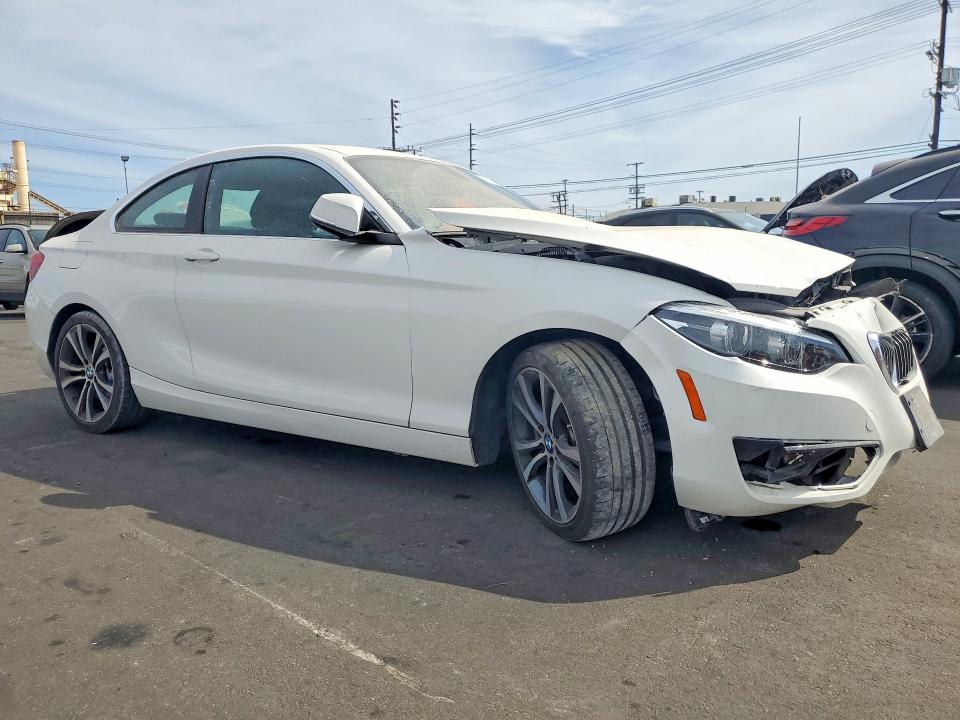 2018 BMW 2er VIN WBA2J1C57JVB98549 COPART salvage auction — FRONT END, Ca - Salvage Certificate, sold $2,850 on 2026-07-06 (photo 4)