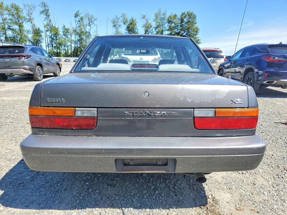 1990 Nissan Stanza VIN JN1FU21P9LX816855 COPART salvage auction — FRONT END, WA - BILL OF SALE, sold $525 on 2026-07-13 (photo 6)