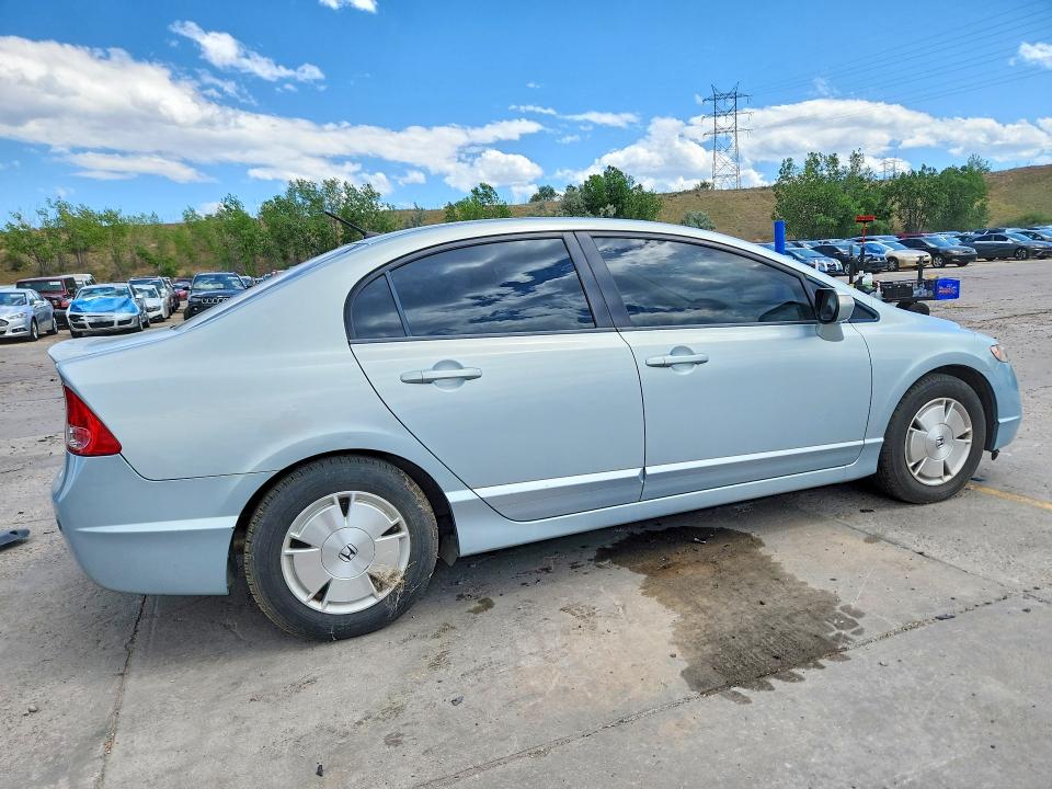 2008 Honda Civic hybrid VIN JHMFA36268S000746 COPART salvage auction — FRONT END, Co - Public - Salvage Title, sold $1,500 on 2026-07-06 (photo 3)