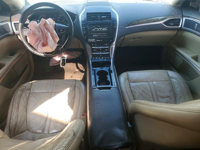 2014 Lincoln Mkz VIN 3LN6L2G9XER827606 COPART salvage auction — FRONT END, Tn - Salvage Certificate, sold $400 on 2026-07-02 (photo 8)