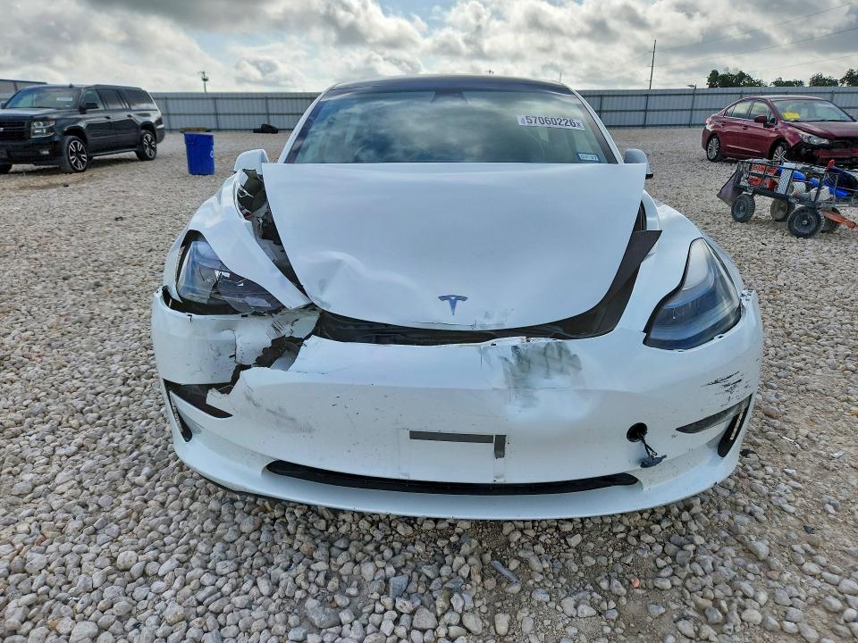 2023 Tesla Model 3 VIN 5YJ3E1EA9PF502670 COPART salvage auction — FRONT END, Tx - Salvage Vehicle Title, sold $3,400 on 2026-07-30 (photo 5)
