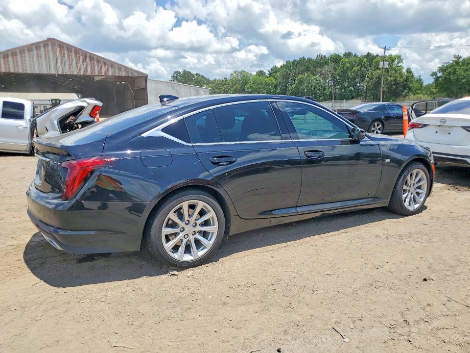 2024 Cadillac Ct5 VIN 1G6DW5RK2R0119086 COPART salvage auction — WATER/FLOOD, Tx - Salvage Title-Flood Damage, sold $7,400 on 2026-07-28 (photo 3)