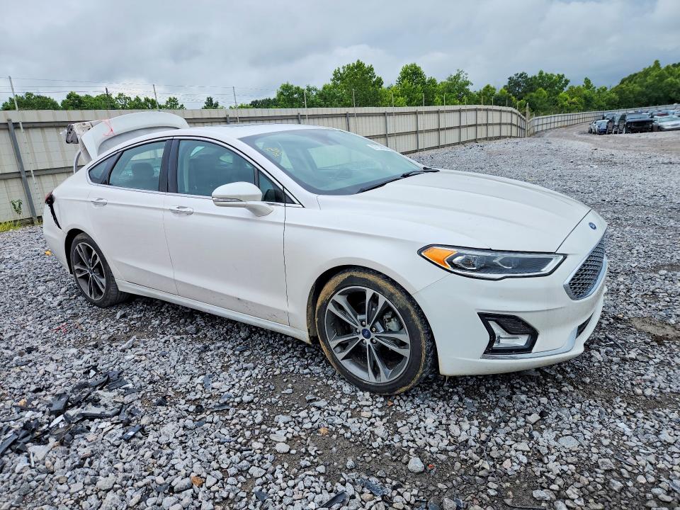 2020 Ford VIN 3FA6P0K90LR178602 COPART salvage auction — REAR END, Al - Cert Of Title-Salvage Title, sold $2,000 on 2026-07-09 (photo 4)