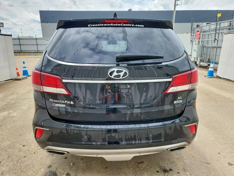 2018 Hyundai Santa fe VIN KM8SNDHFXJU258820 COPART salvage auction — MINOR DENT/SCRATCHES, AB - BOS - ACTIVE, sold $5,300 on 2026-07-08 (photo 6)