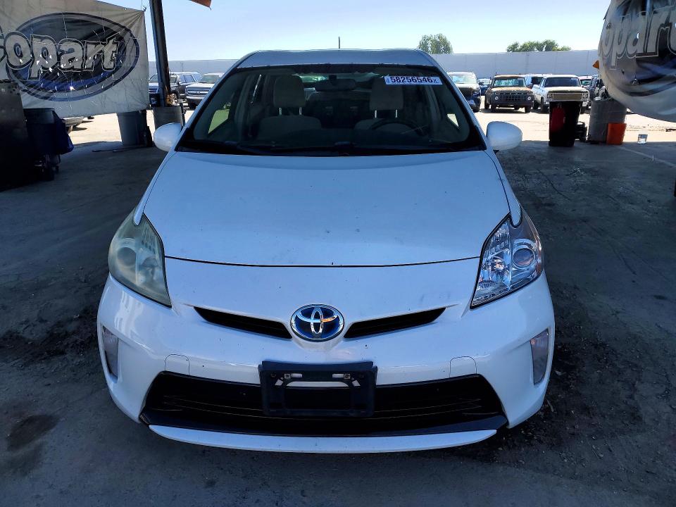 2012 Toyota VIN JTDKN3DU3C5411943 COPART salvage auction — VANDALISM, Ca - Salvage Certificate, sold $3,050 on 2026-07-14 (photo 5)