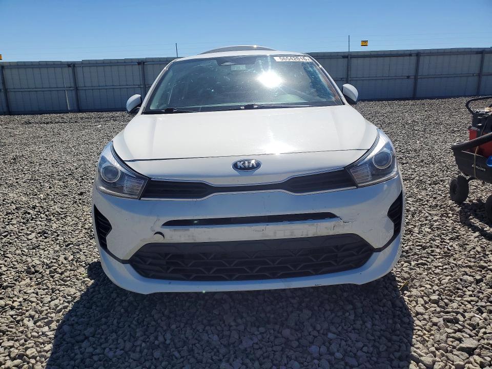 2021 Kia Rio VIN 3KPA24AD7ME391538 COPART salvage auction — REAR END, Nv - Salvage Title, sold $3,800 on 2026-07-09 (photo 5)
