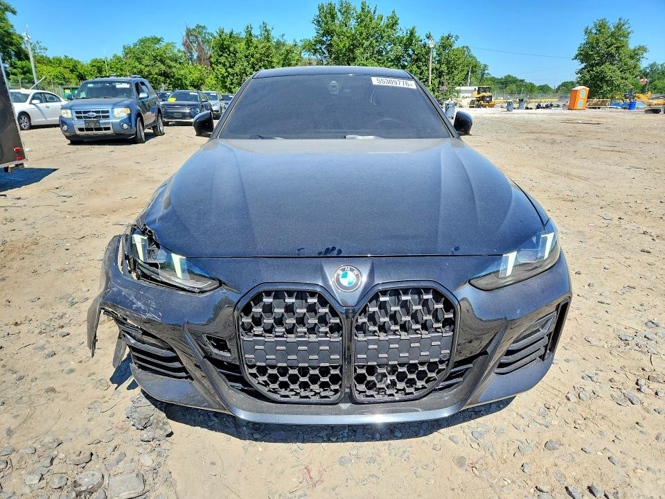 2026 BMW 4er VIN WBA33FB00TFV53427 COPART salvage auction — UNDERCARRIAGE, Md - Cert Of Salvage > 75% Damage, sold $125 on 2026-07-30 (photo 5)