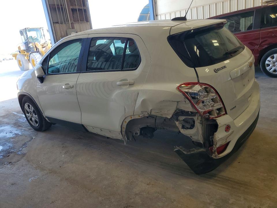 2018 Chevrolet Trax VIN KL7CJKSB1JB579653 COPART salvage auction — REAR END, Tx - Salvage Vehicle Title, sold $1,400 on 2026-07-24 (photo 2)