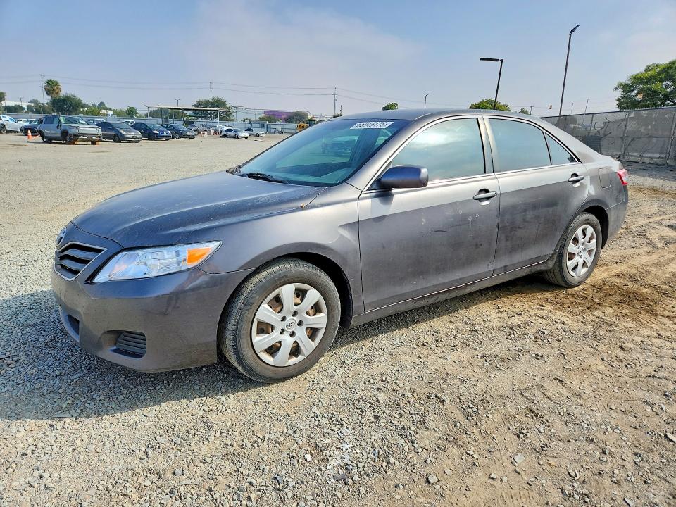 2010 Toyota Camry VIN JTNBK3EK0A3049726 COPART salvage auction — FRONT END, CA - SALVAGE CERTIFICATE, sold $725 on 2026-07-31 (photo 1)