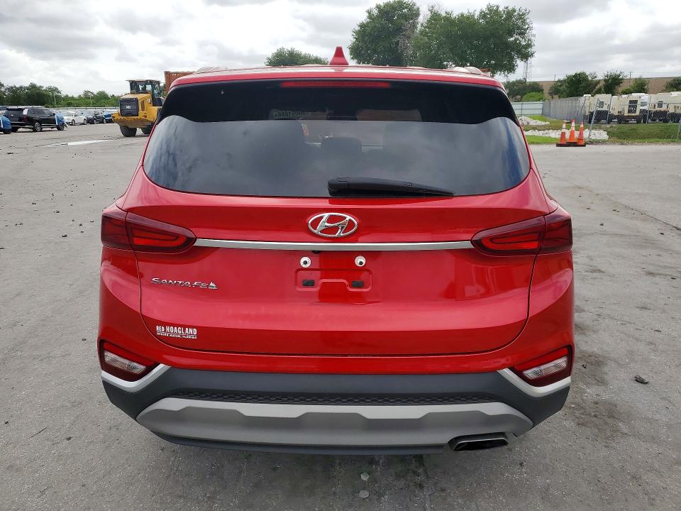 2020 Hyundai Santa fe VIN 5NMS33ADXLH226831 COPART salvage auction — FRONT END, Fl - Certificate Of Destruction, sold $4,100 on 2026-07-30 (photo 6)