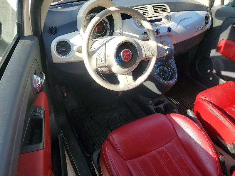 2014 Fiat 500 VIN 3C3CFFER0ET239973 COPART salvage auction — FRONT END, Pa - Certificate Of Salvage, sold $550 on 2026-07-09 (photo 8)
