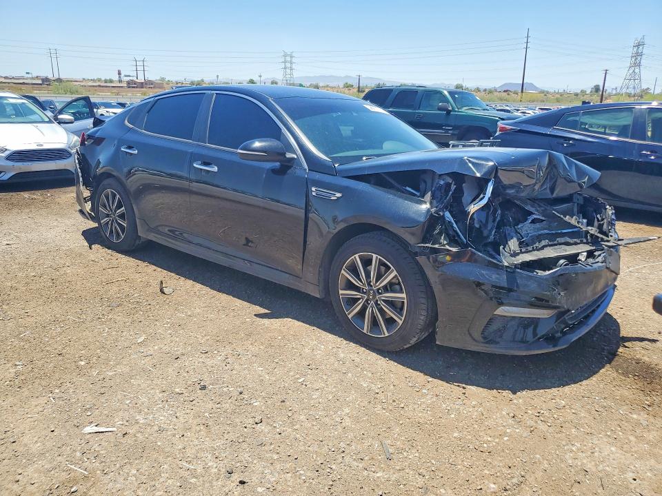 2019 Kia VIN 5XXGT4L37KG353405 COPART salvage auction — FRONT END, AZ - CERT OF TITLE - SALVAGE, sold $1,000 on 2026-07-31 (photo 4)