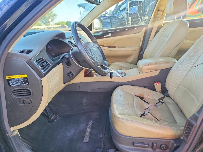 2013 Hyundai Genesis VIN KMHGC4DD5DU224983 COPART salvage auction — NORMAL WEAR, NM - CERTIFICATE OF TITLE, sold $4,000 on 2026-07-02 (photo 7)