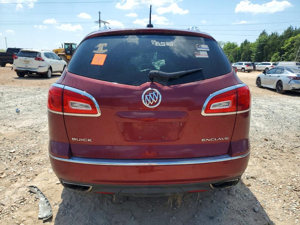 2016 Buick Enclave VIN 5GAKVCKD9GJ184596 COPART salvage auction — ALL OVER, Nc - Salvage Certificate Of Title, sold $500 on 2026-07-27 (photo 6)