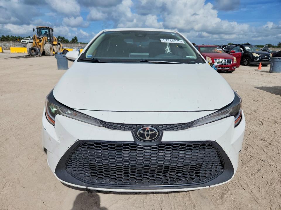 2020 Toyota Corolla VIN JTDEPRAE4LJ028026 COPART salvage auction — REAR END, Fl - Certificate Of Destruction, sold $4,700 on 2026-07-08 (photo 5)