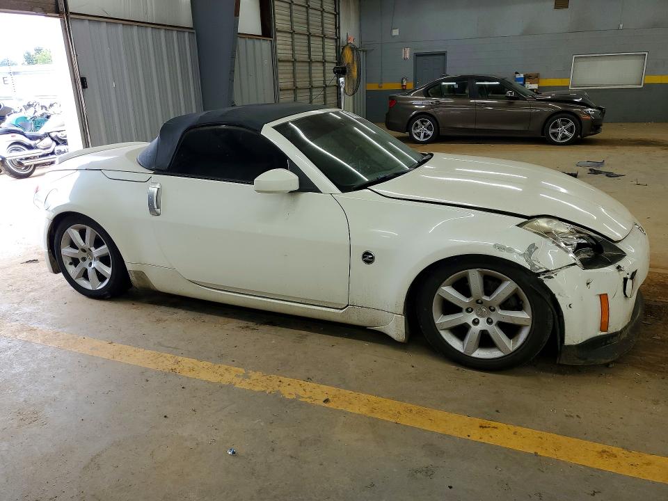 2005 Nissan 350z VIN JN1AZ36A45M755103 COPART salvage auction — FRONT END, Nc - Salvage Certificate Of Title, sold $175 on 2026-07-29 (photo 4)