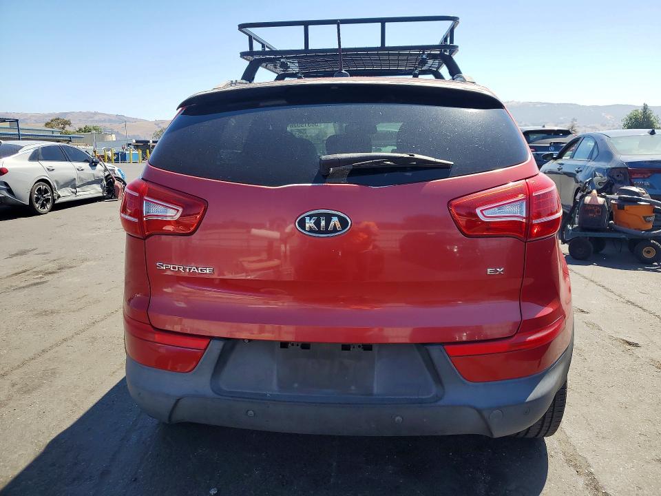2011 Kia Sportage VIN KNDPC3A26B7141463 COPART salvage auction — MINOR DENT/SCRATCHES, Ca - Dis/Dlr/Exp Only Clean Title, sold $1,050 on 2026-07-28 (photo 6)