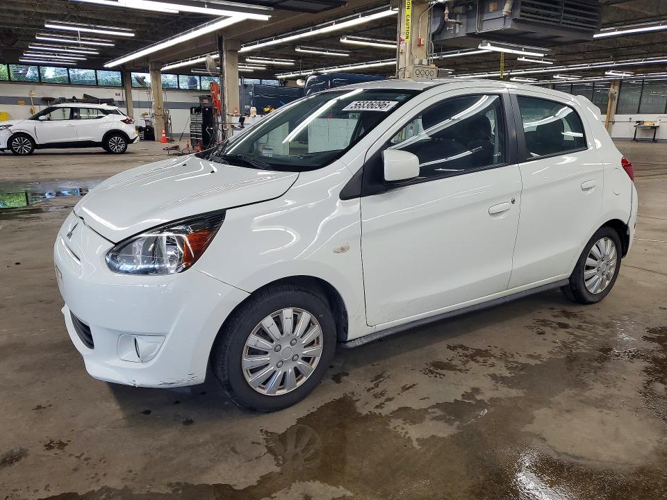 2015 Mitsubishi Mirage VIN ML32A3HJ0FH010173 COPART salvage auction — NORMAL WEAR, Il - Certificate Of Title, sold $600 on 2026-07-13 (photo 1)