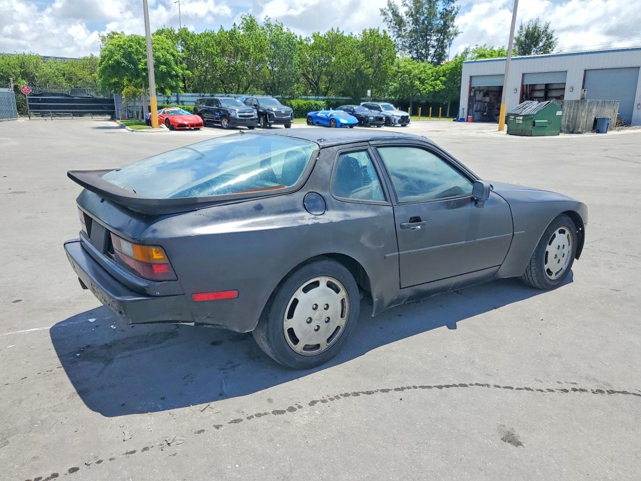 1987 Porsche 944 VIN WP0AB0949HN475052 COPART salvage auction — Normal Wear, FL - CERTIFICATE OF TITLE, sold $1,500 on 2026-06-26 (photo 3)